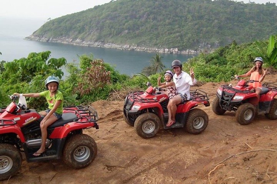 Phuket Adventure Programs – Zipline18 Platforms + ATV 200cc Adventure Package image 2