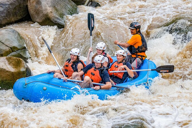 Rafting + Elephant Trekking + ATV + Zipline Adventure (Best Selling)