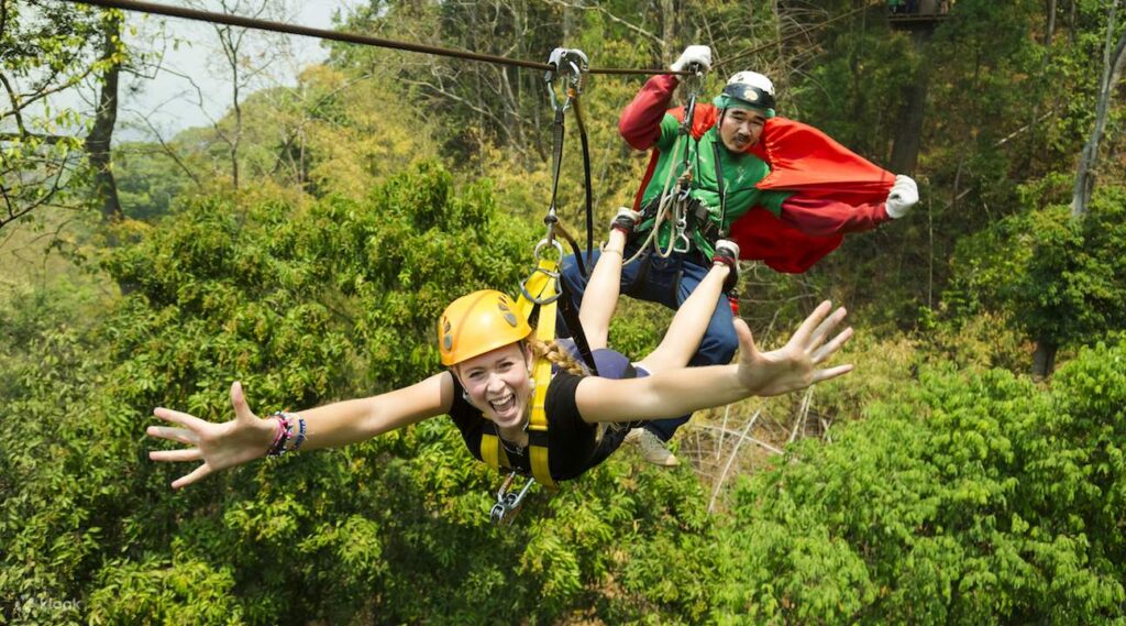 Phuket Adventure Programs – Zipline18 Platforms + ATV 200cc Adventure Package image 1
