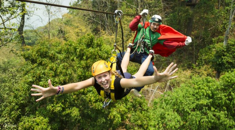 Phuket Adventure Programs – Zipline18 Platforms + ATV 200cc Adventure Package