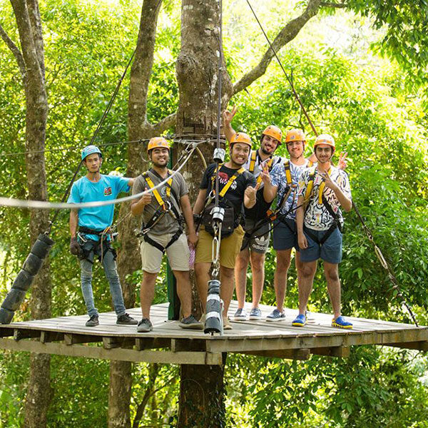 Phuket Adventure Programs – Zipline 33 Platforms Experience image 3