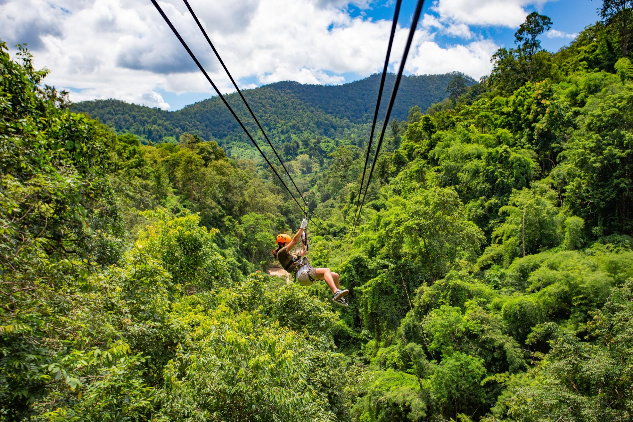 Phuket Adventure Programs – Zipline 18 Platforms + ATV Jungle Adventure image 5