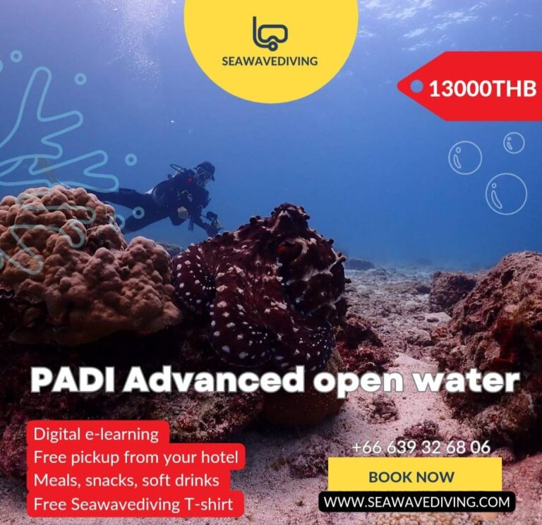 PADI Advanced Open Water Diver Course